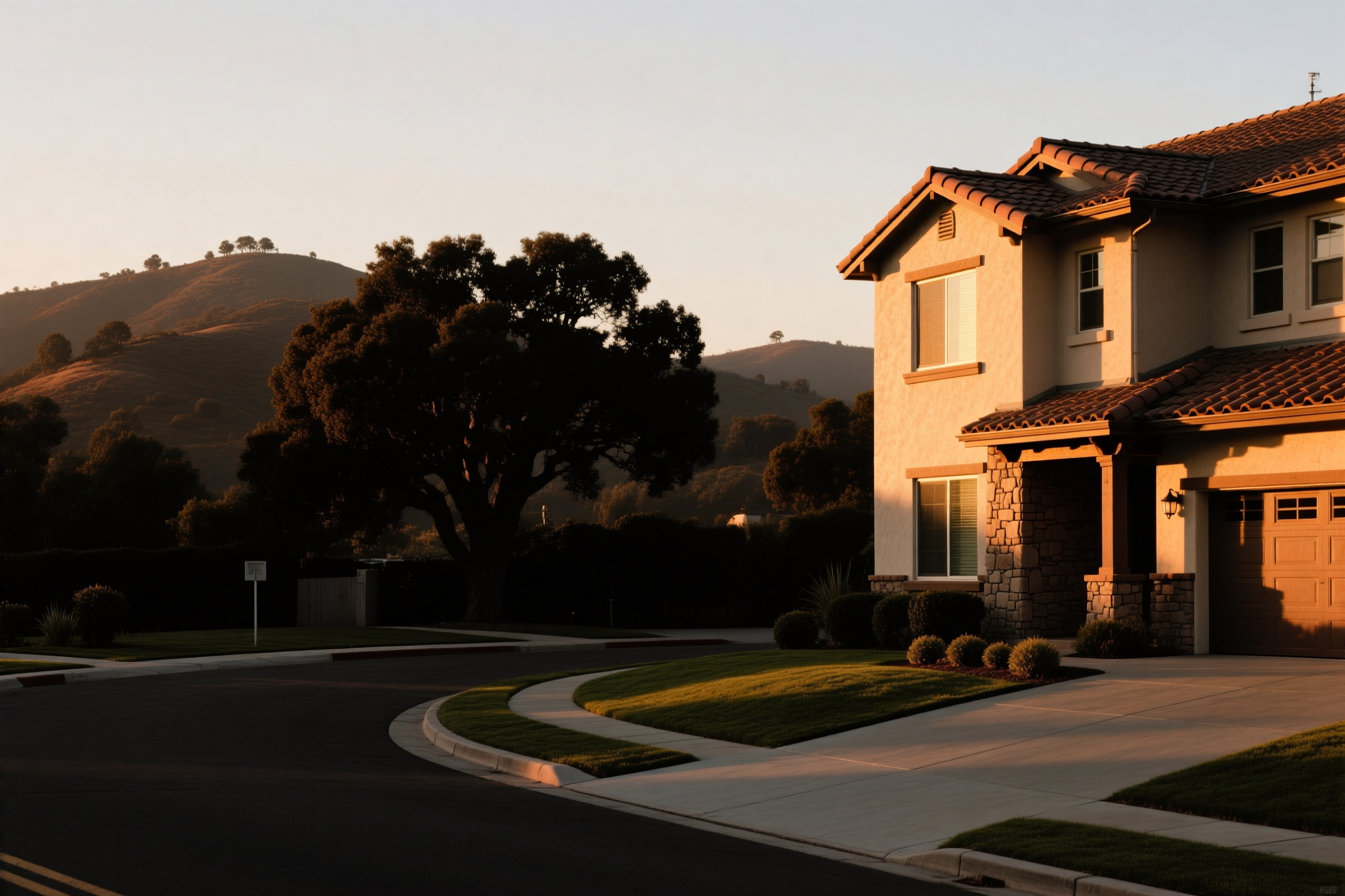 A newer two-story home in the Serrano community of El Dorado Hills